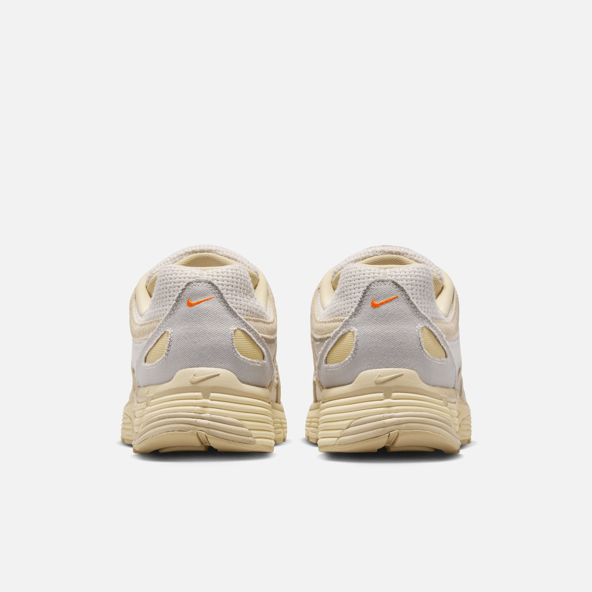 Nike P-6000 College Grey Khaki Safety Orange