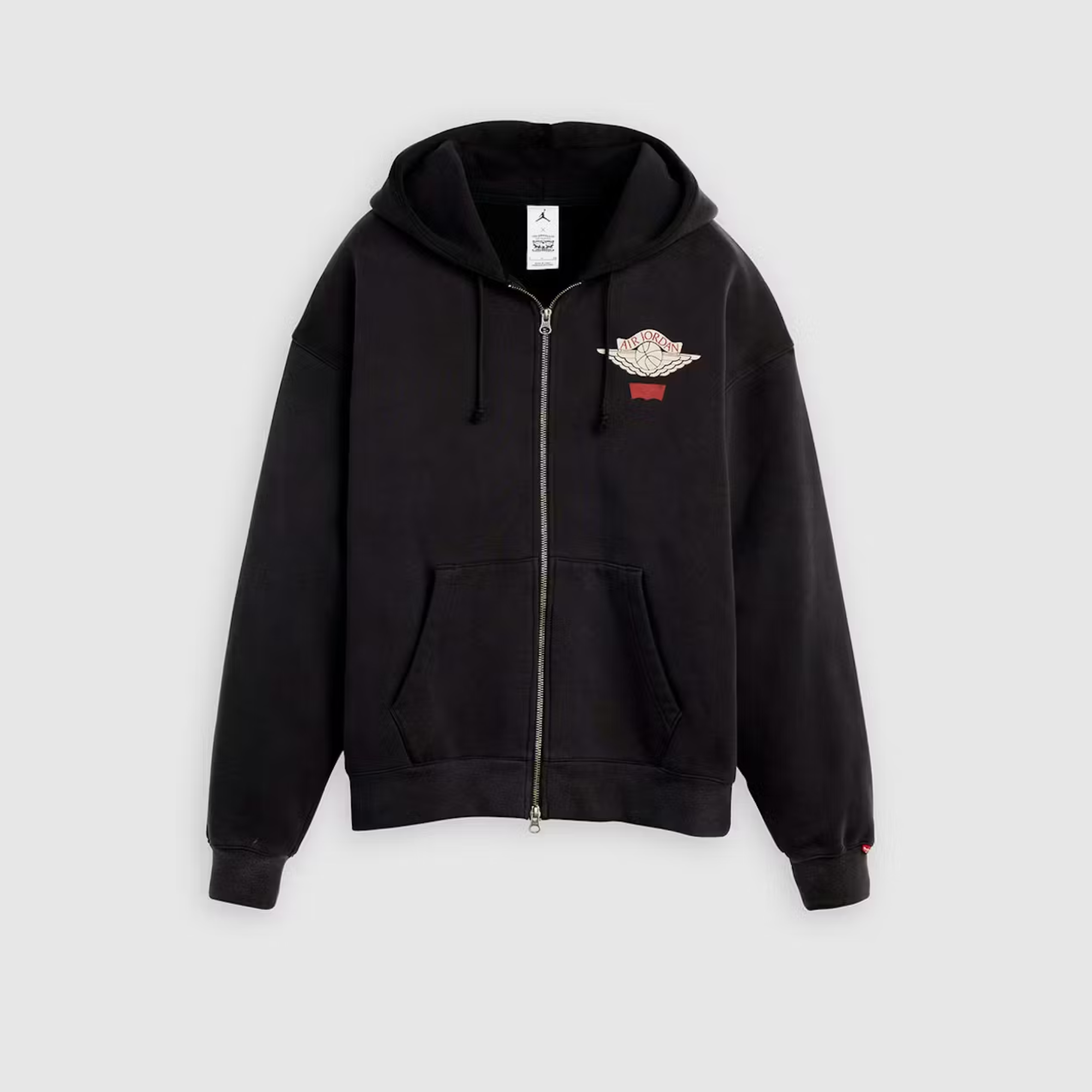 Air Jordan x Levi's Black Full-Zip Hoodie