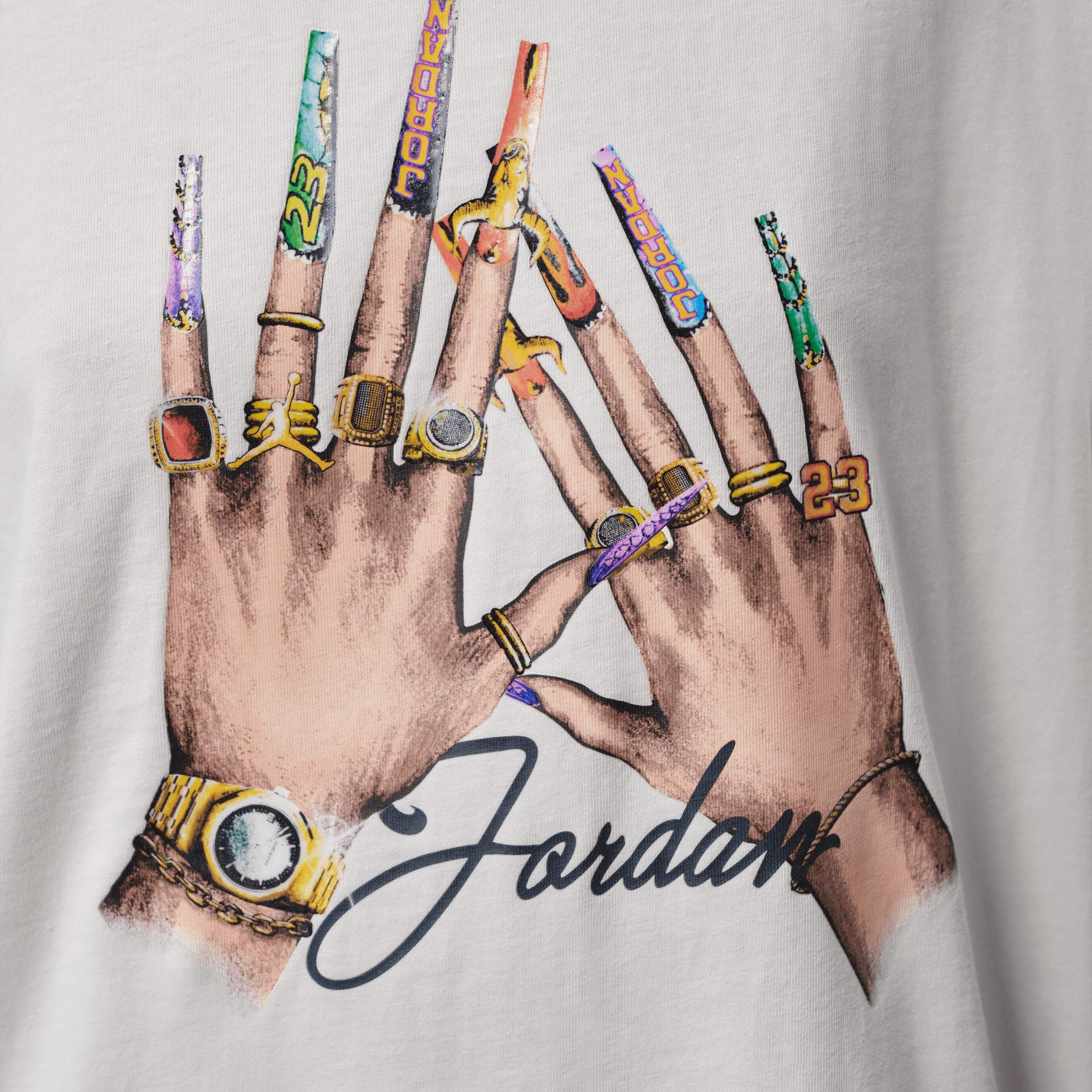 Air Jordan Women's Girlfriend White T-Shirt