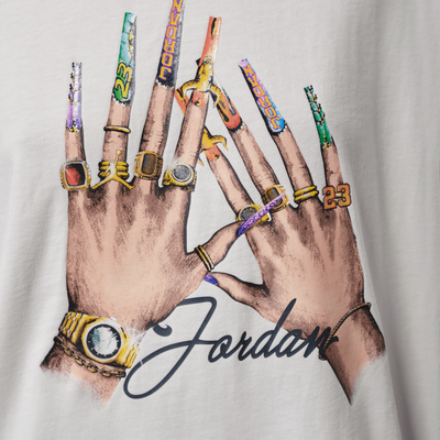 Air Jordan Women's Girlfriend White T-Shirt