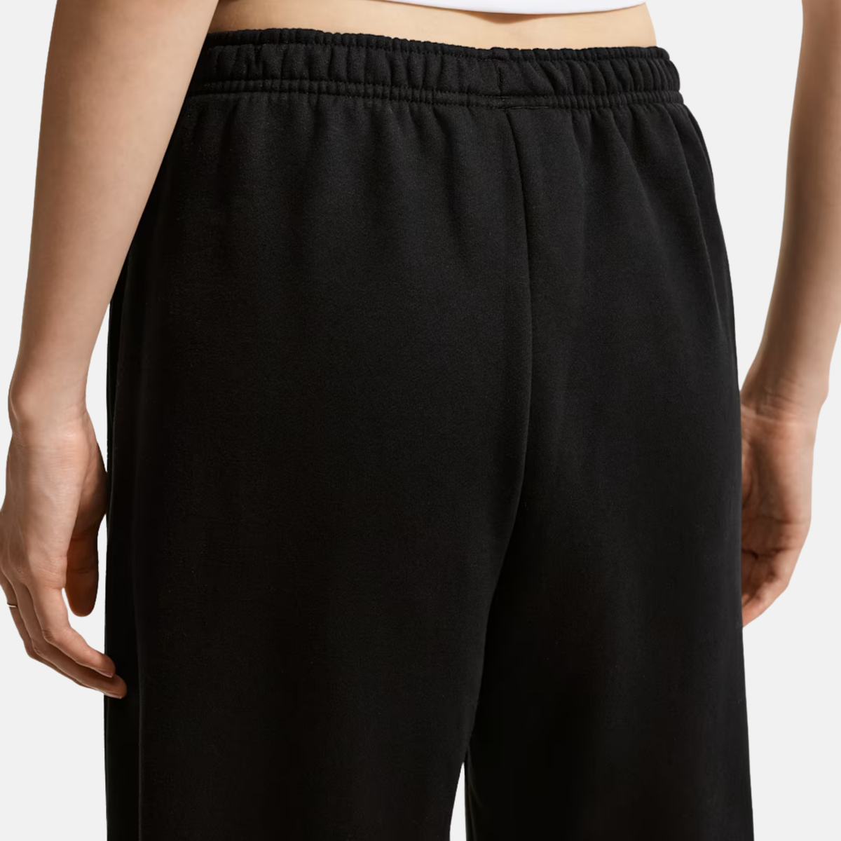 Nike Women's Studio High Waisted Oversized Cuffed Black Pants