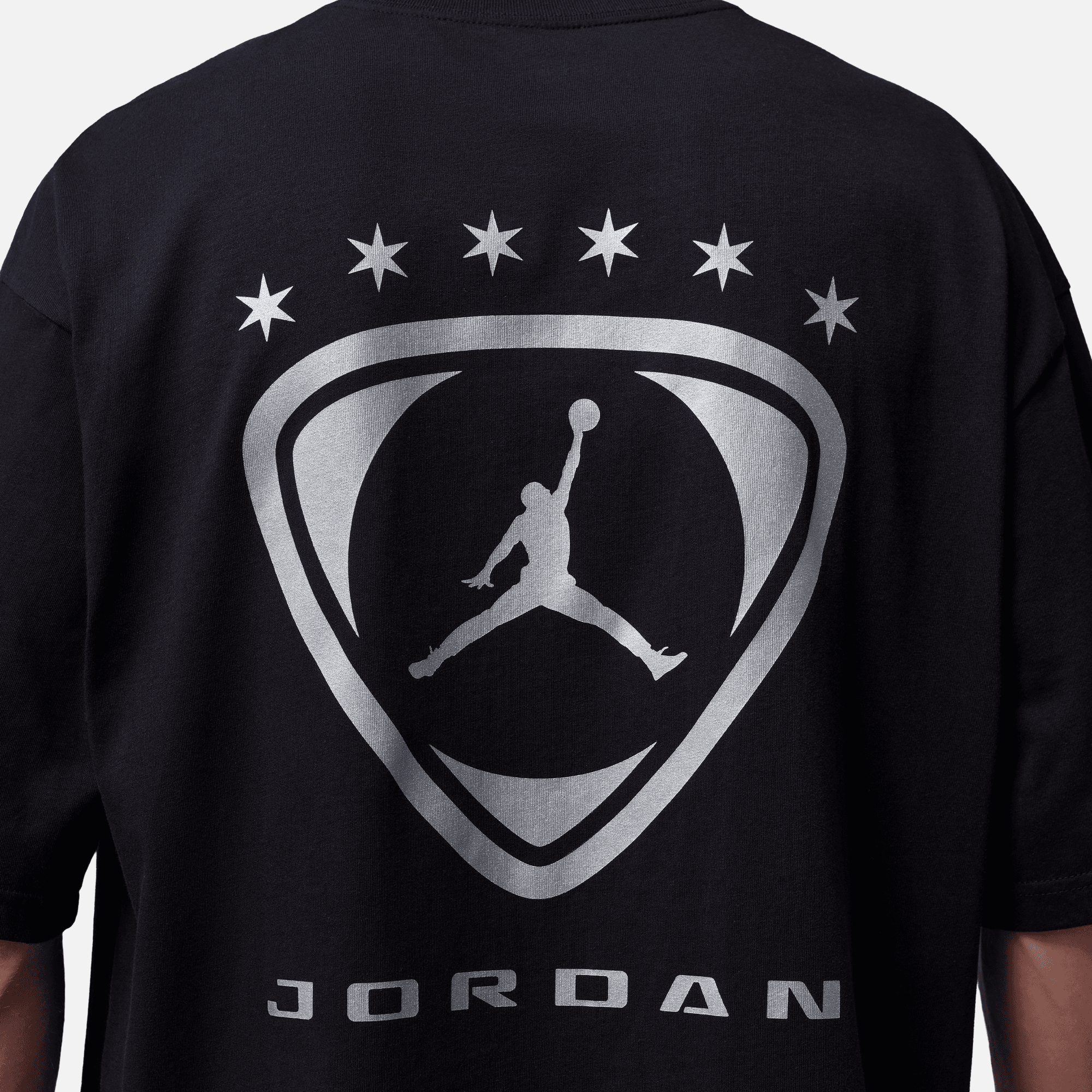 Air Jordan Brooklyn Black Logo T-Shirt