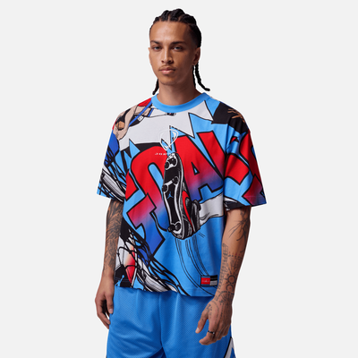 Air Jordan Brooklyn White Short Sleeve Graphic T-Shirt