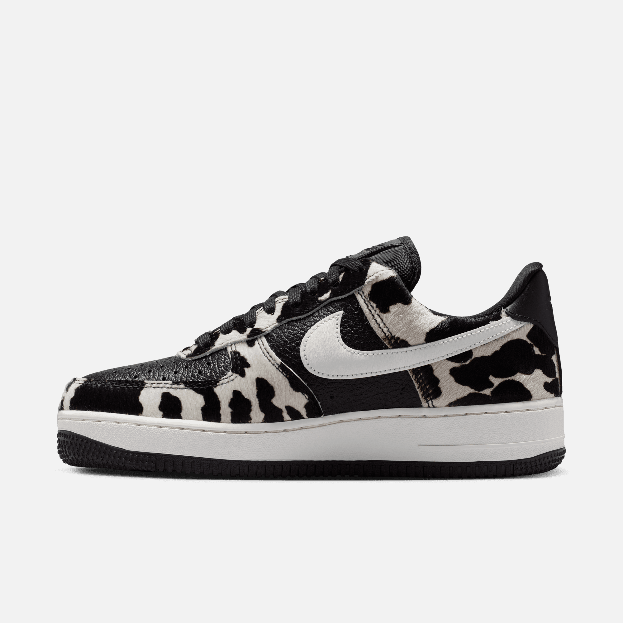 Nike Women's Air Force 1 Low Cow Print Black