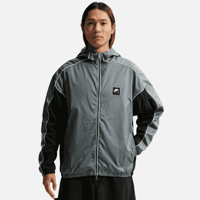Nike Air Full-Zip Smoke Grey Hybrid Utility Jacket