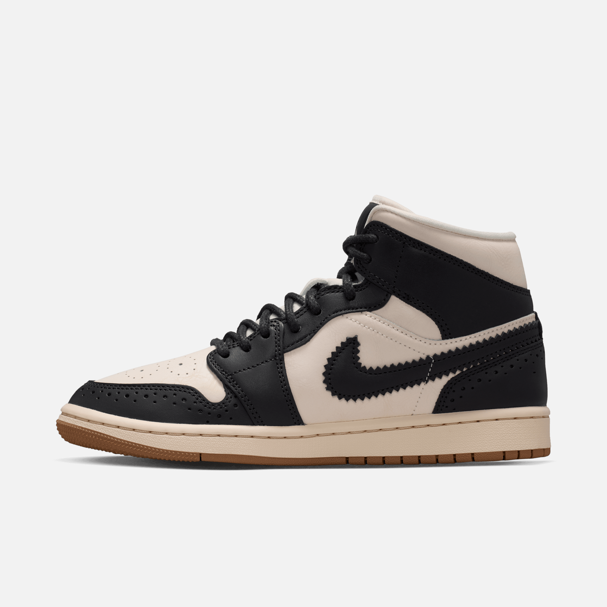 Air Jordan Women's 1 Mid SE Off Noir Chalk