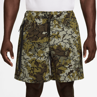 Nike Tech Camo Green Woven Shorts