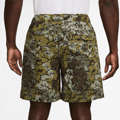 Nike Tech Camo Green Woven Shorts