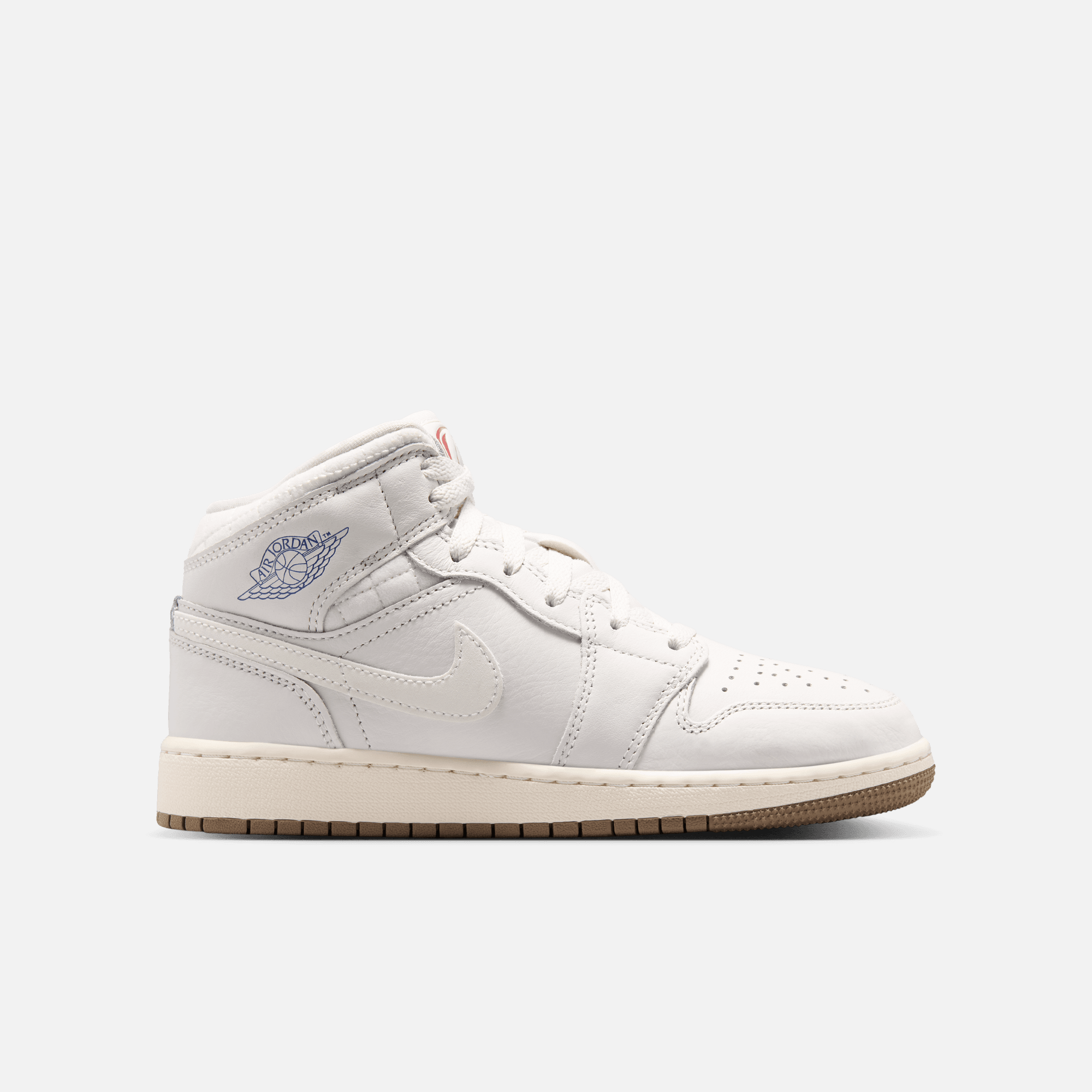 Air Jordan Big Kids' 1 Mid SE Phantom Sail (GS)