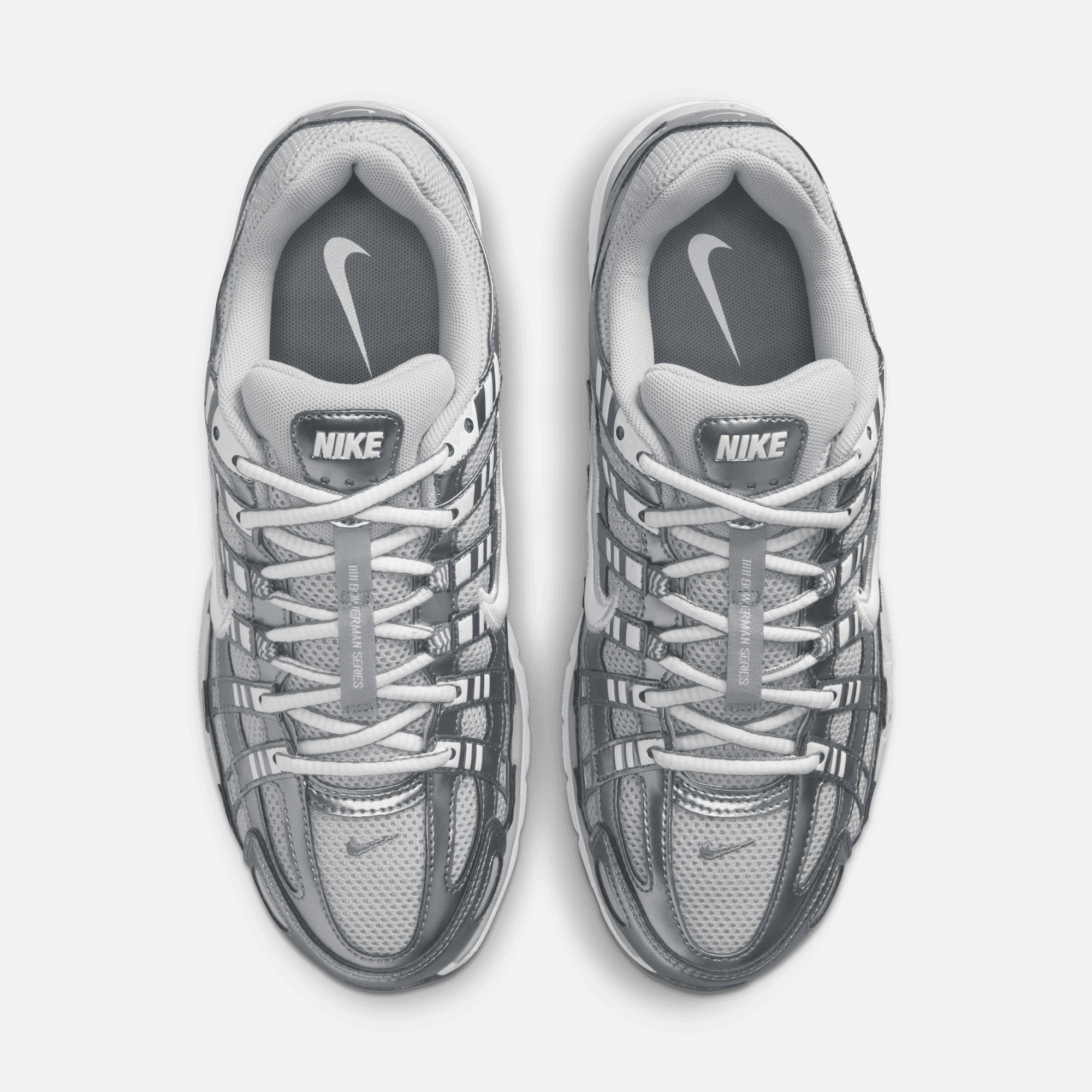 Nike Women's P-6000 Grey Fog Metallic Cool Grey
