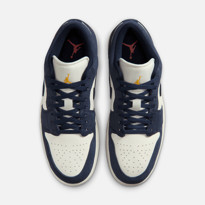 Air Jordan 1 Low Obsidian Suede