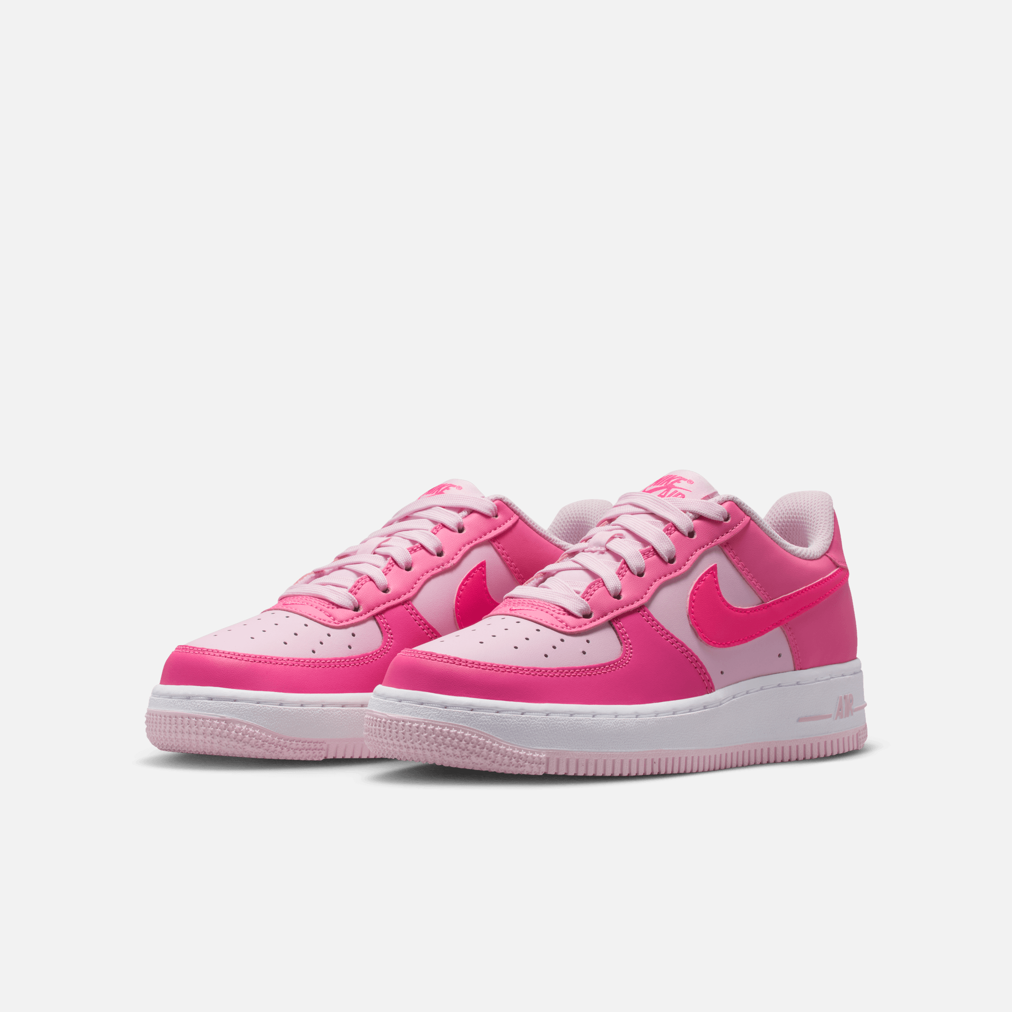 Nike Big Kids' Air Force 1 Low Pinksicle Pink Foam (GS)