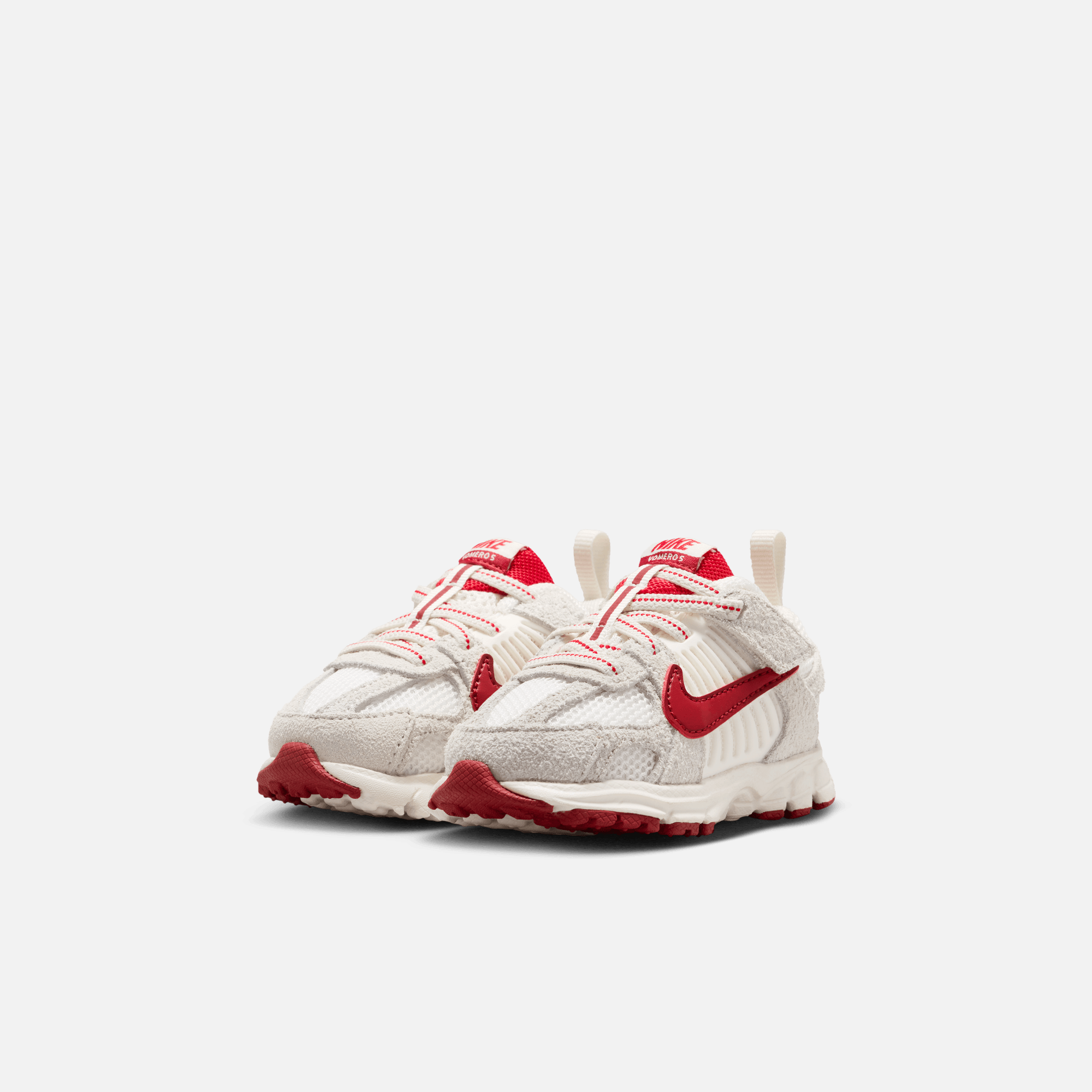 Nike Kids' Vomero 5 SE Sail Crimson University Red (TD)
