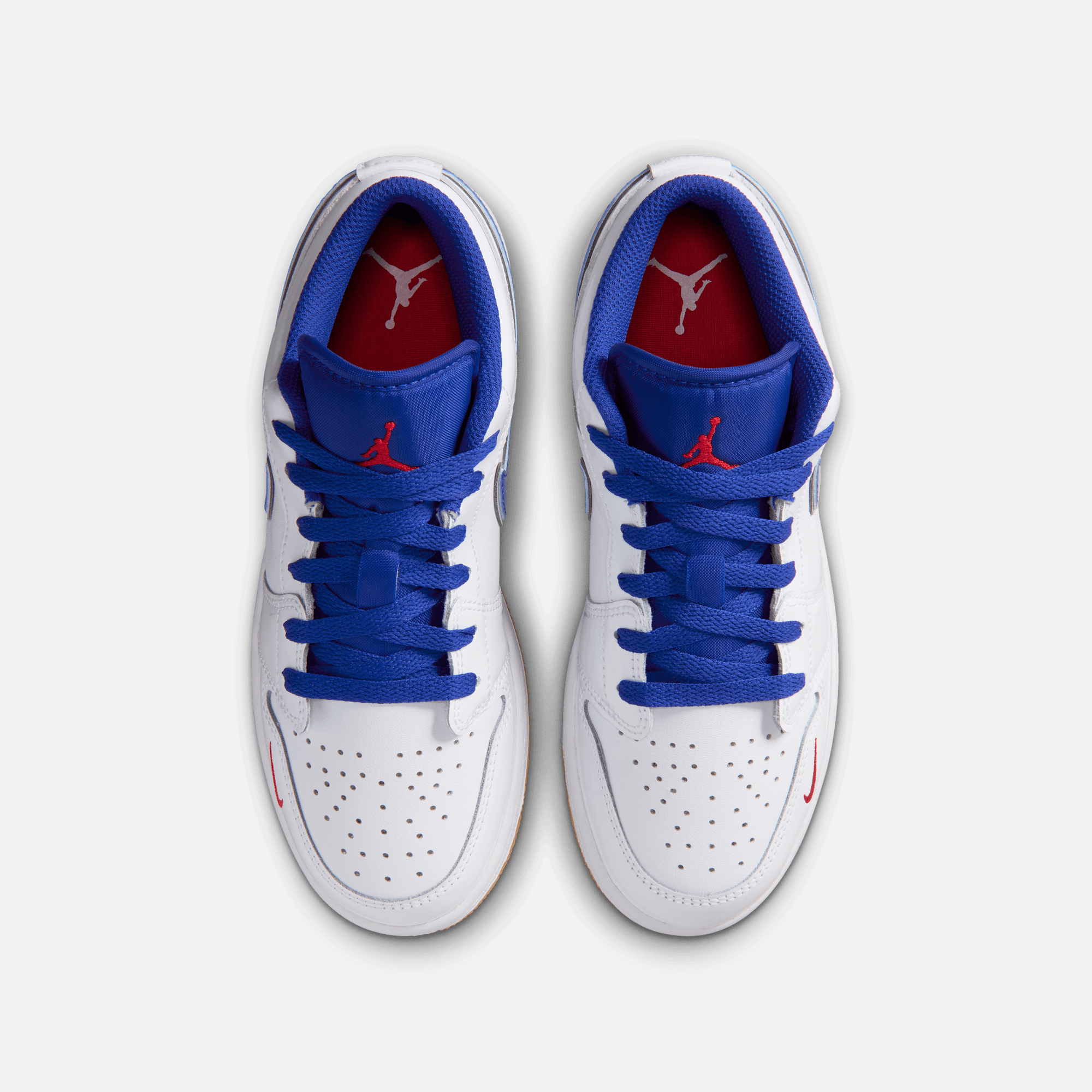Air Jordan Big Kids' 1 Low SE Dodgers (GS)