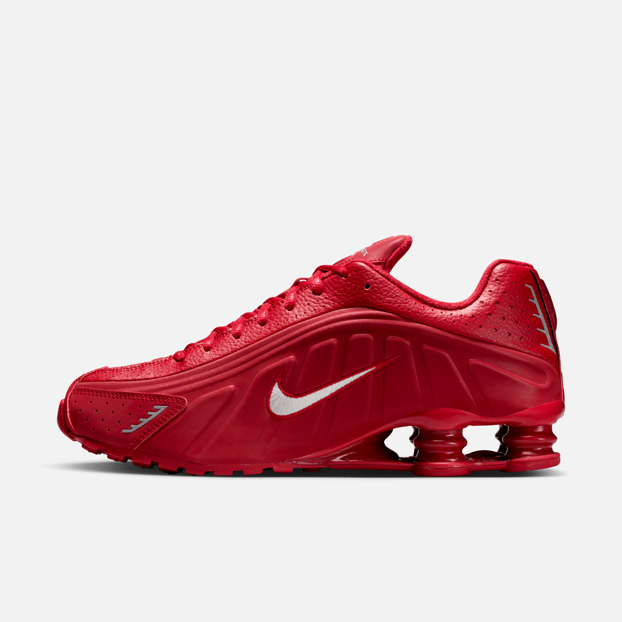 Nike Shox R4 Gym Red Metallic Silver