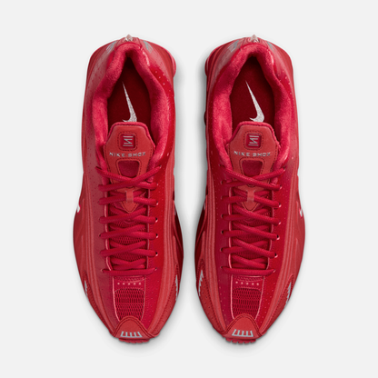 Nike Shox R4 Gym Red Metallic Silver