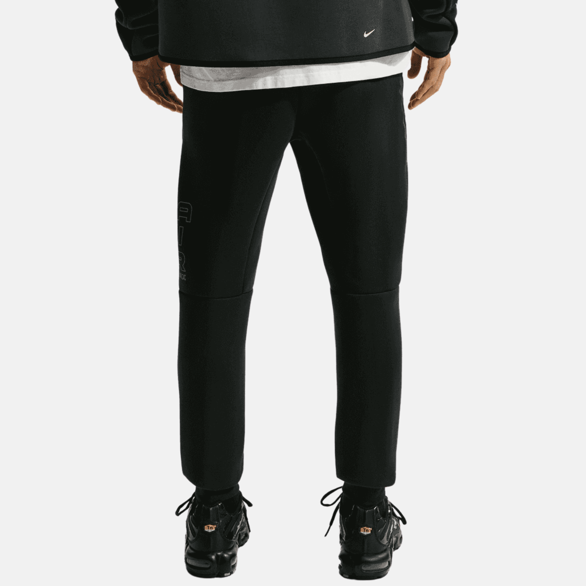 Nike Tech Air Max Fleece Black Joggers