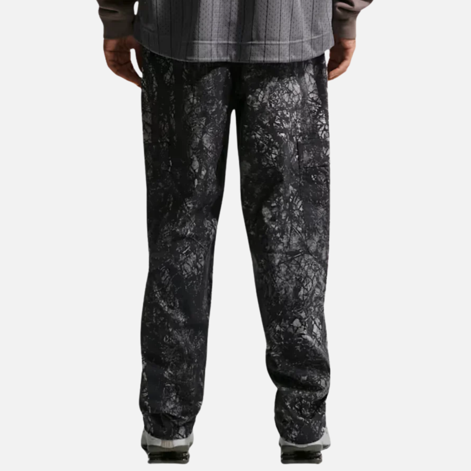 Nike Club Black Woven Cargo Pants