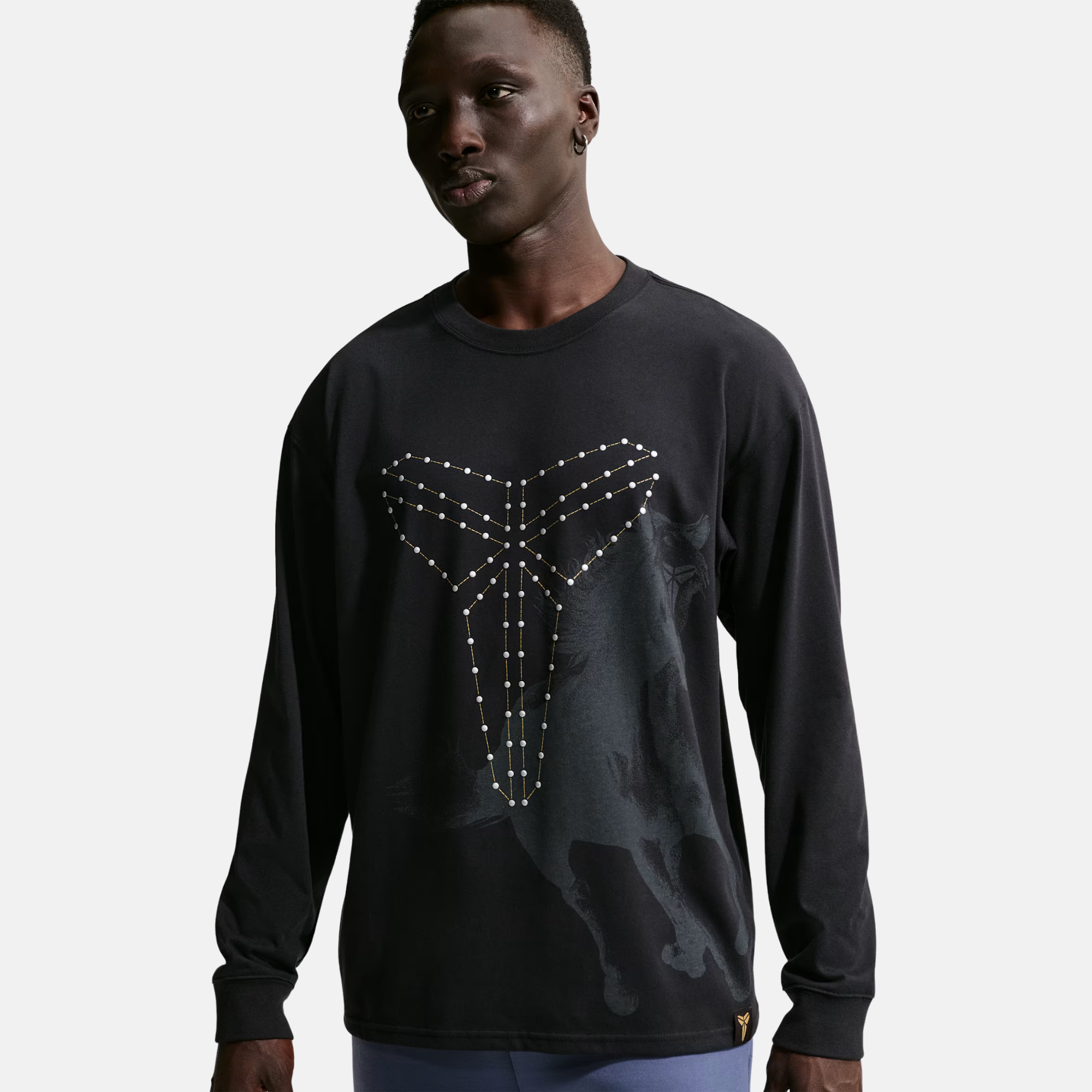 Nike Kobe Black Long-Sleeve Dri-FIT T-Shirt