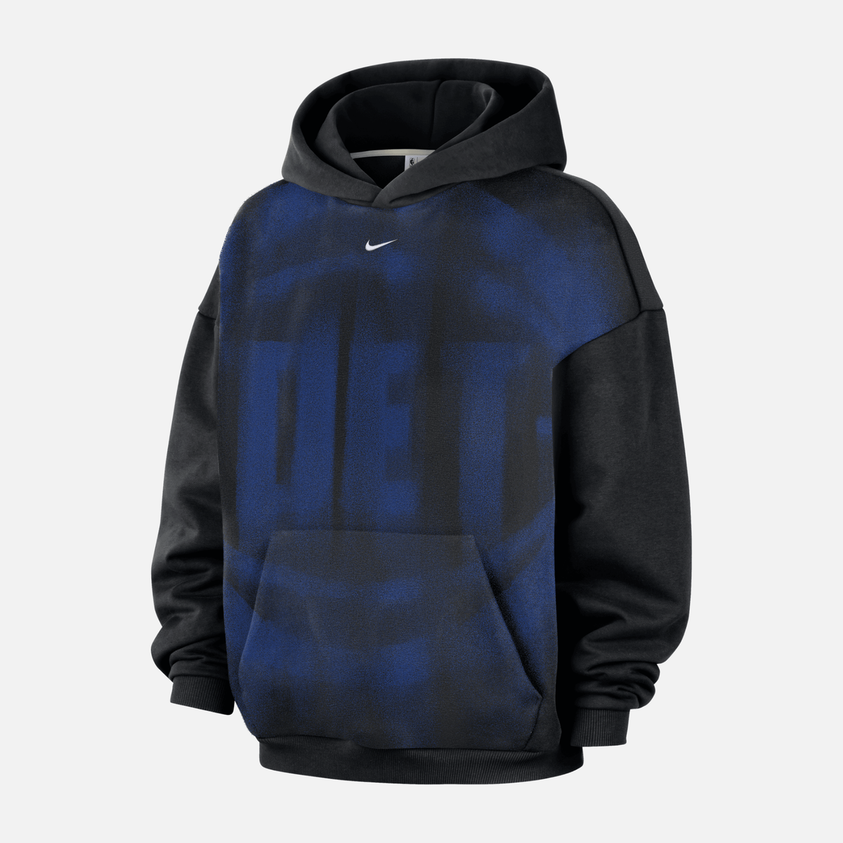 Nike Detroit Pistons Therma-Fit Black Fleece Basketball Hoodie