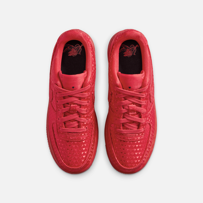 Nike Big Kids' Air Force 1 Valentine's Day University Red (GS)