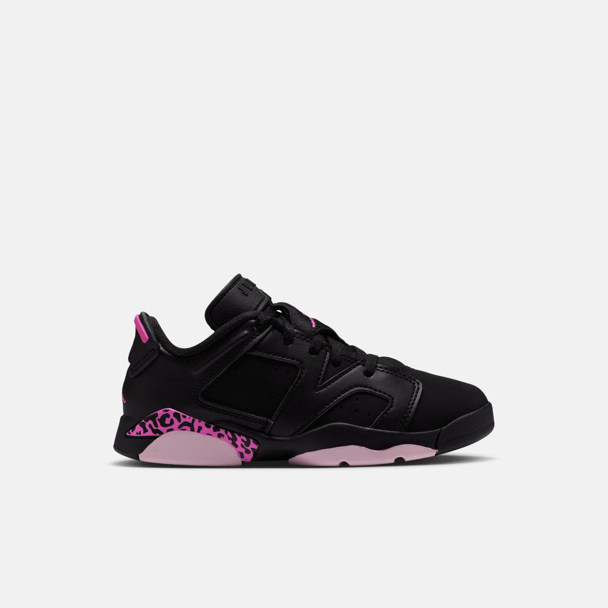 Air Jordan Kids' 6 Retro Low Black Pink Foam (PS)