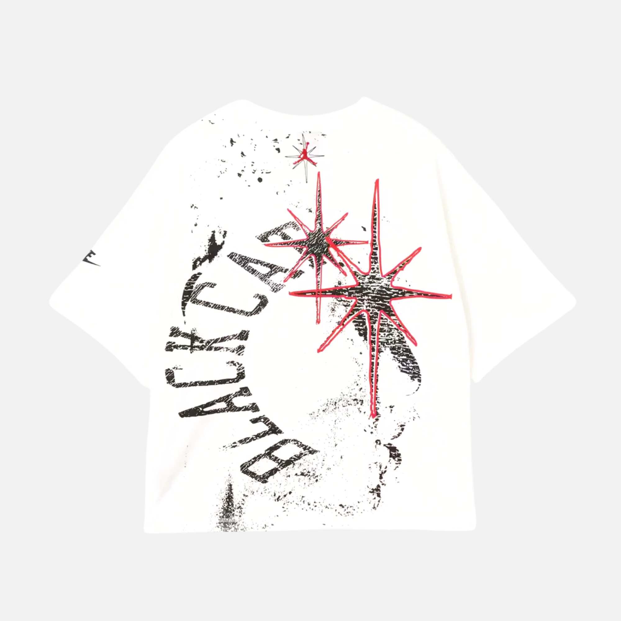 Air Jordan 'Black Cat Star' White T-Shirt