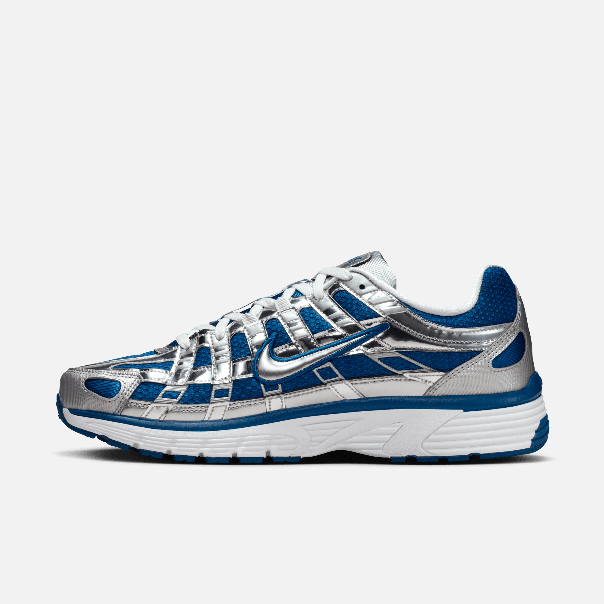 Nike P-6000 Court Blue Metallic Silver