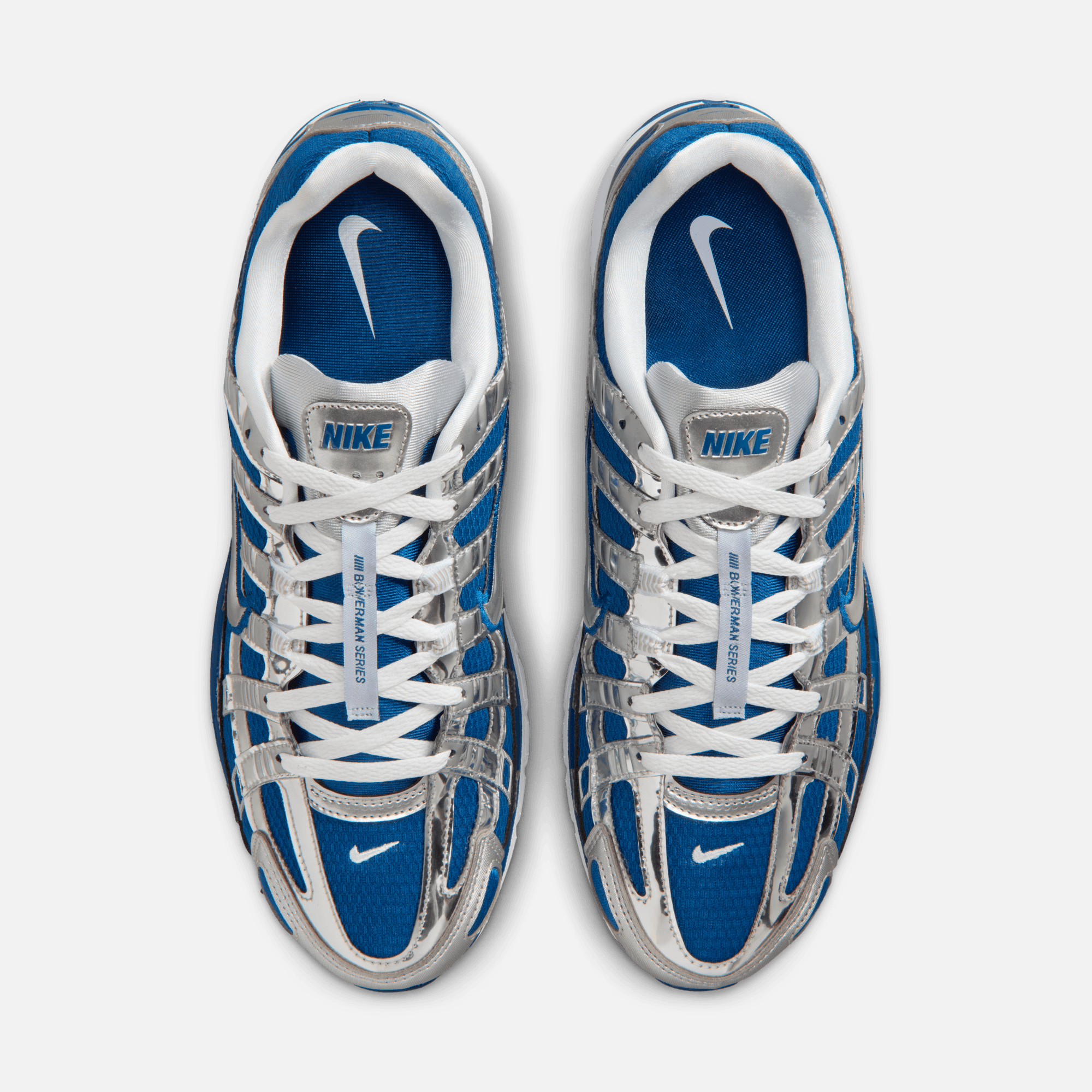 Nike P-6000 Court Blue Metallic Silver