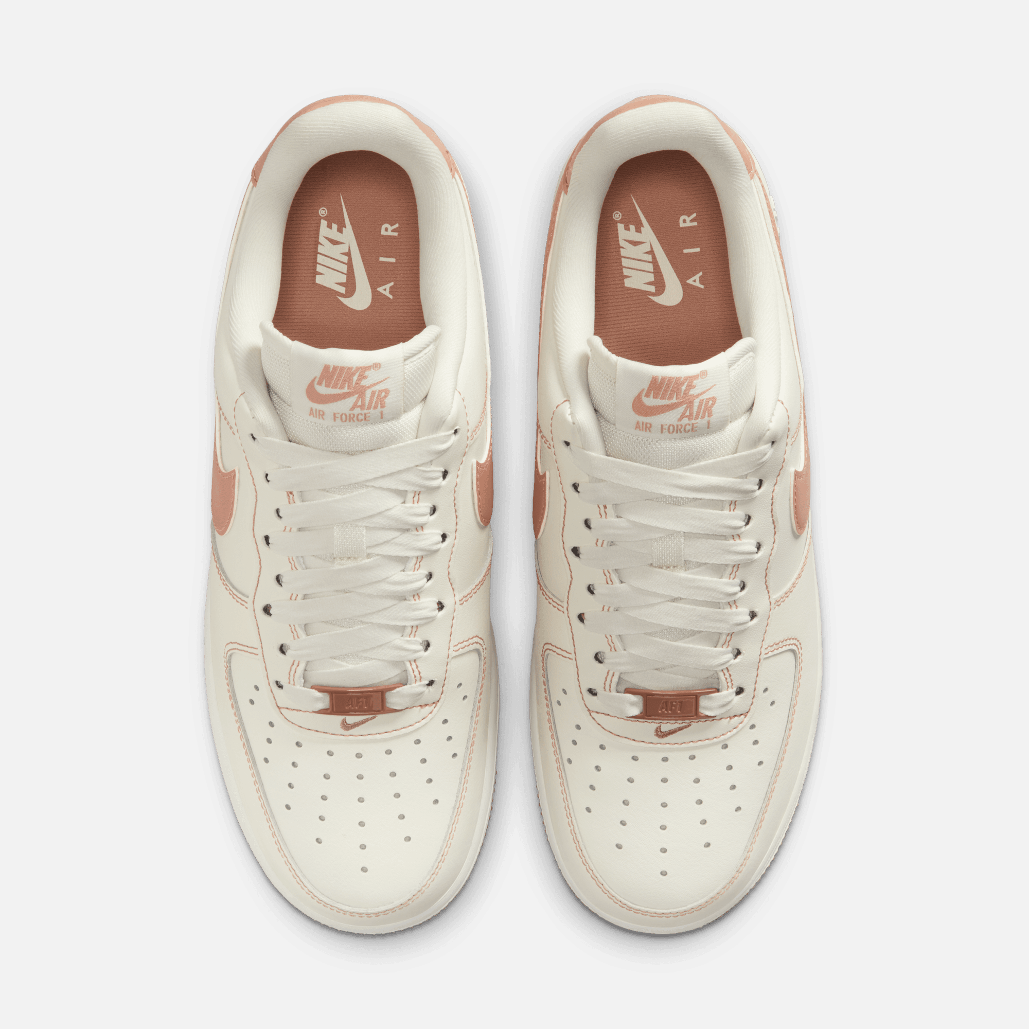 Nike Women's Air Force 1 Low Rose Gold