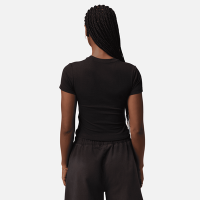 Air Jordan Women's Heart MJ Black T-Shirt