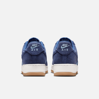 Nike Air Force 1 Low Denim Navy Worn Blue