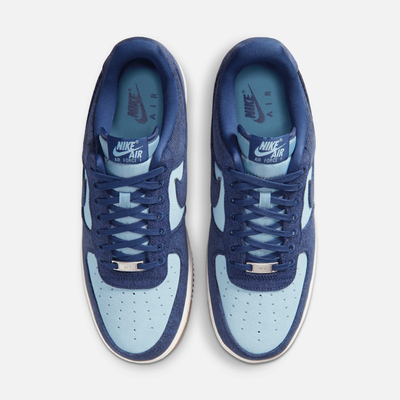 Nike Air Force 1 Low Denim Navy Worn Blue