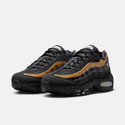 Nike Women's Air Max 95 Big Bubble Black Metallic Gold