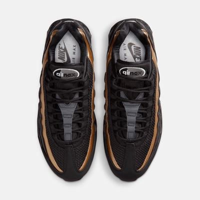Nike Women's Air Max 95 Big Bubble Black Metallic Gold