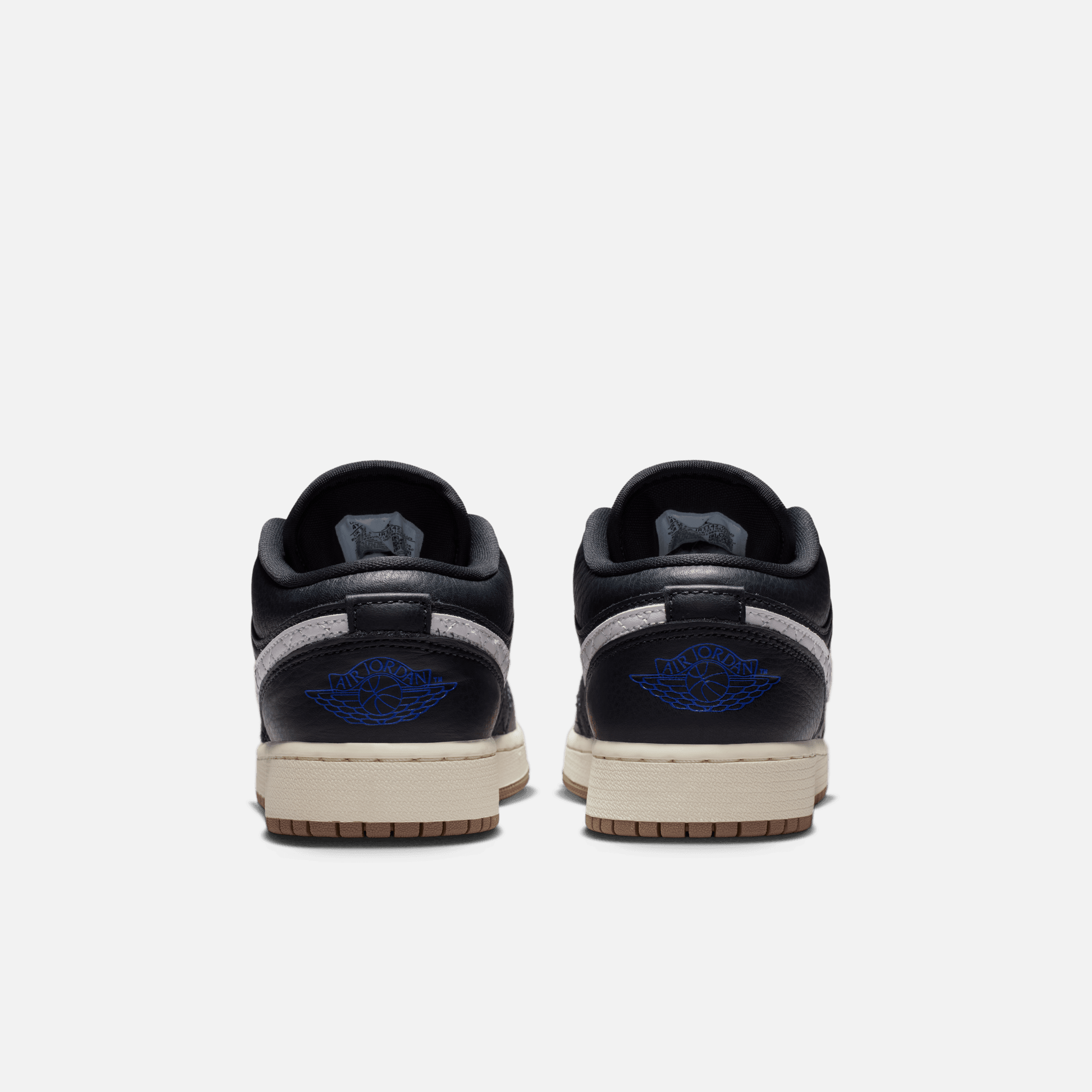 Air Jordan Big Kids' 1 Low SE Off Noir University Red (GS)