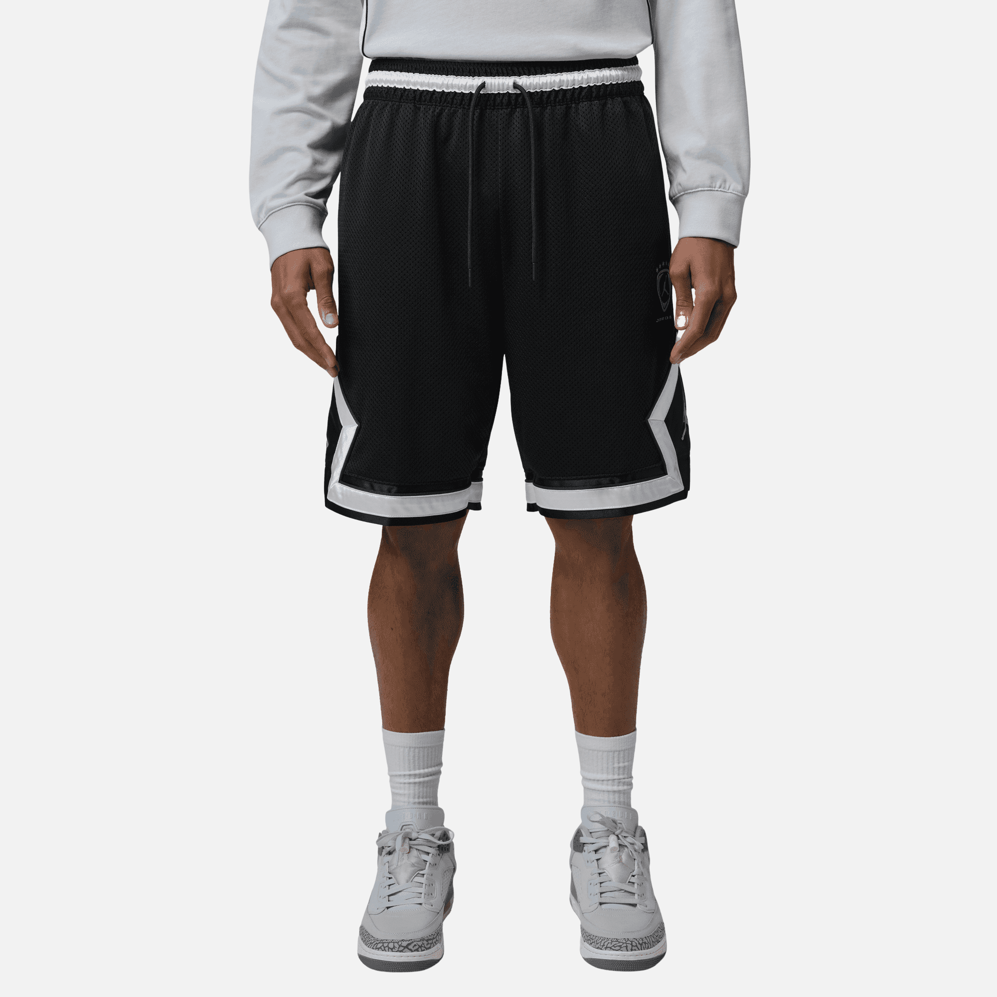 Air Jordan Brooklyn Black Diamond Mesh Shorts