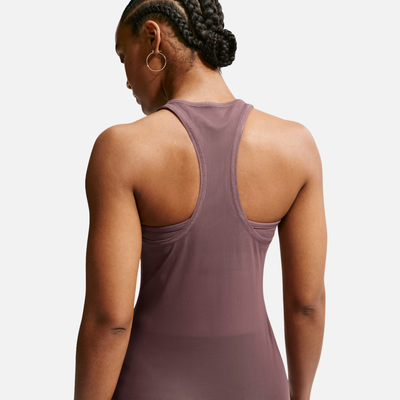 Nike Women's Sportswear Tight Sheer Purple Tank Dress