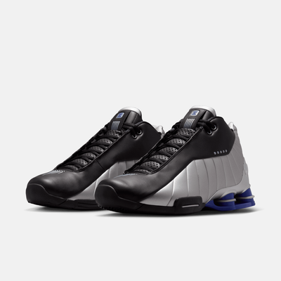 Nike Shox BB4 Black Silver Lapis