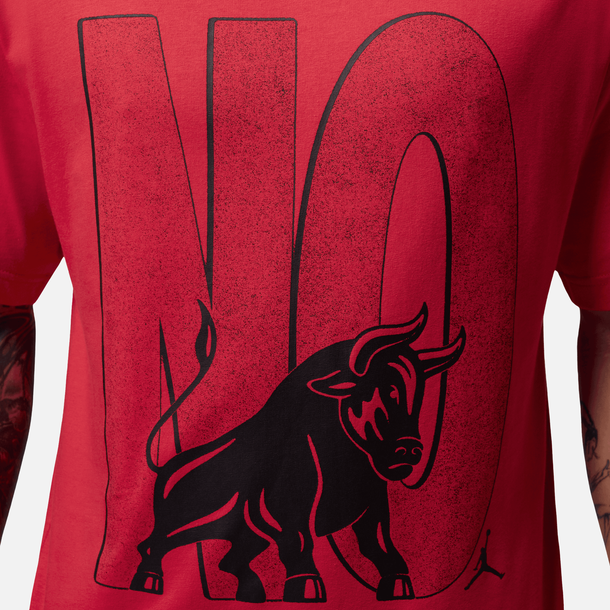 Air Jordan Brooklyn Toro Fire Red T-Shirt