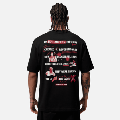 Air Jordan Brooklyn Black Banned T-Shirt