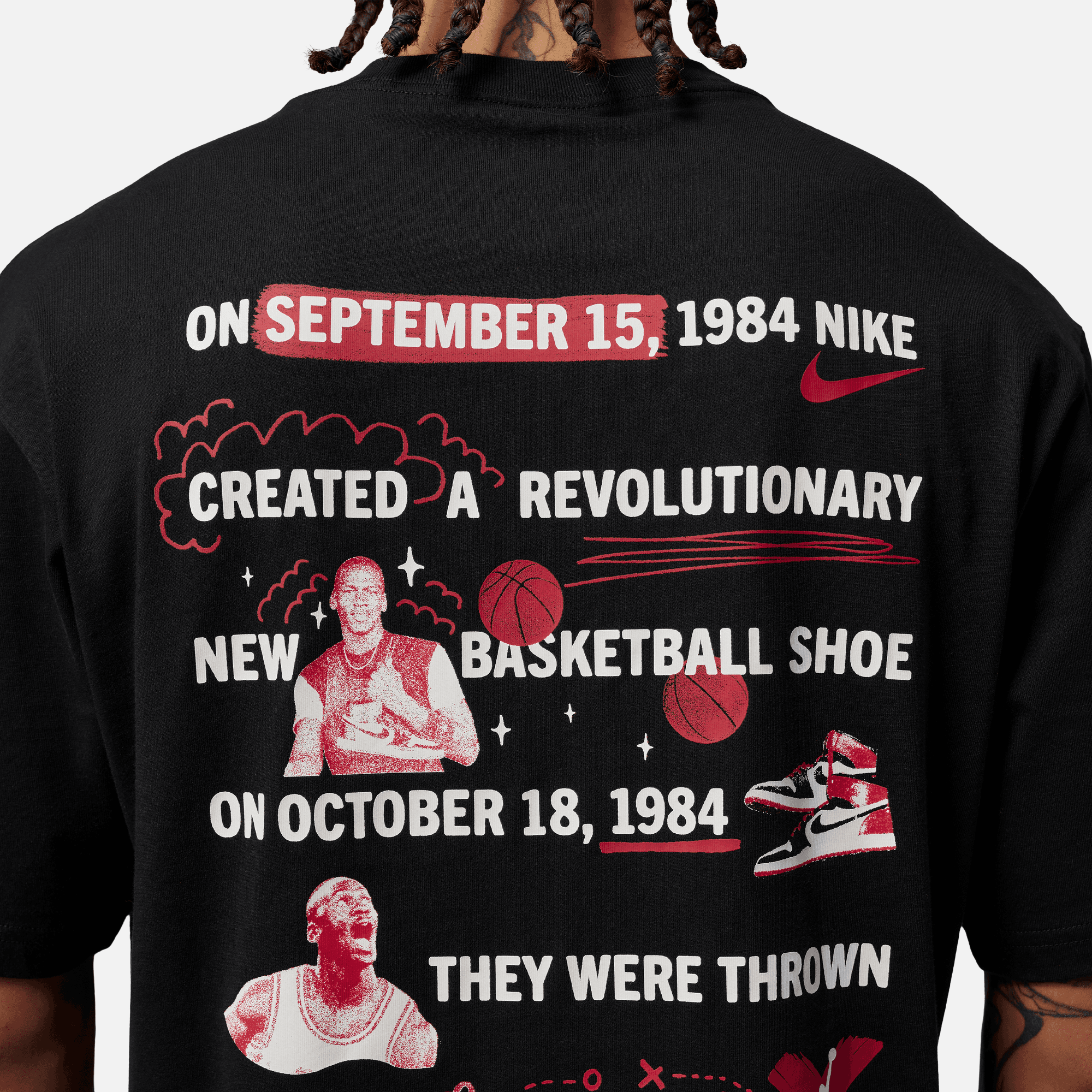 Air Jordan Brooklyn Black Banned T-Shirt