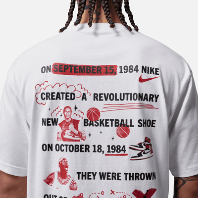 Air Jordan Brooklyn White Banned T-Shirt