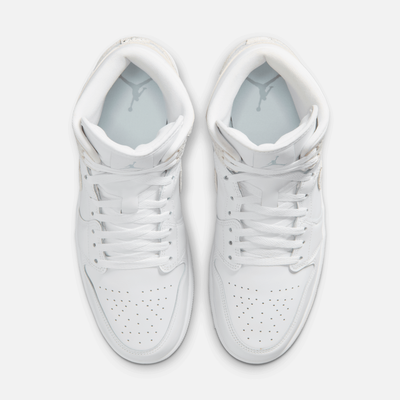 Air Jordan 1 Mid SE Distressed White Field Silver