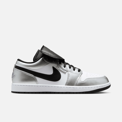 Air Jordan 1 Low Tiempo Metallic Silver