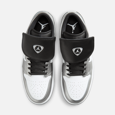 Air Jordan 1 Low Tiempo Metallic Silver