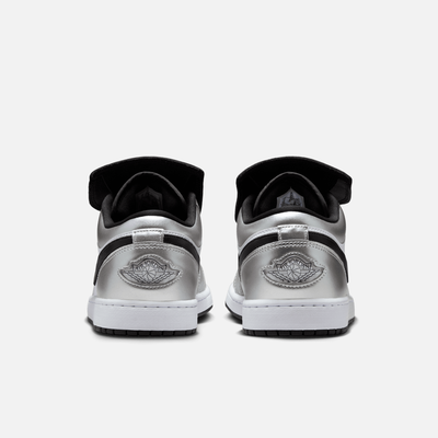 Air Jordan 1 Low Tiempo Metallic Silver