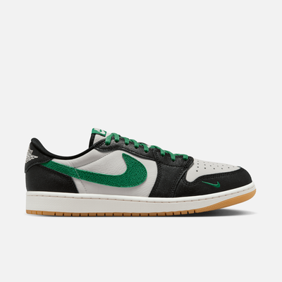Air Jordan 1 Retro Low OG Phantom and Pine Green