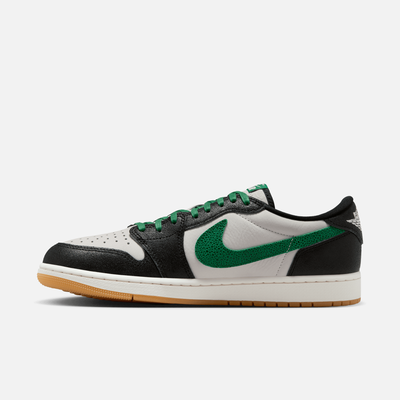 Air Jordan 1 Retro Low OG Phantom and Pine Green