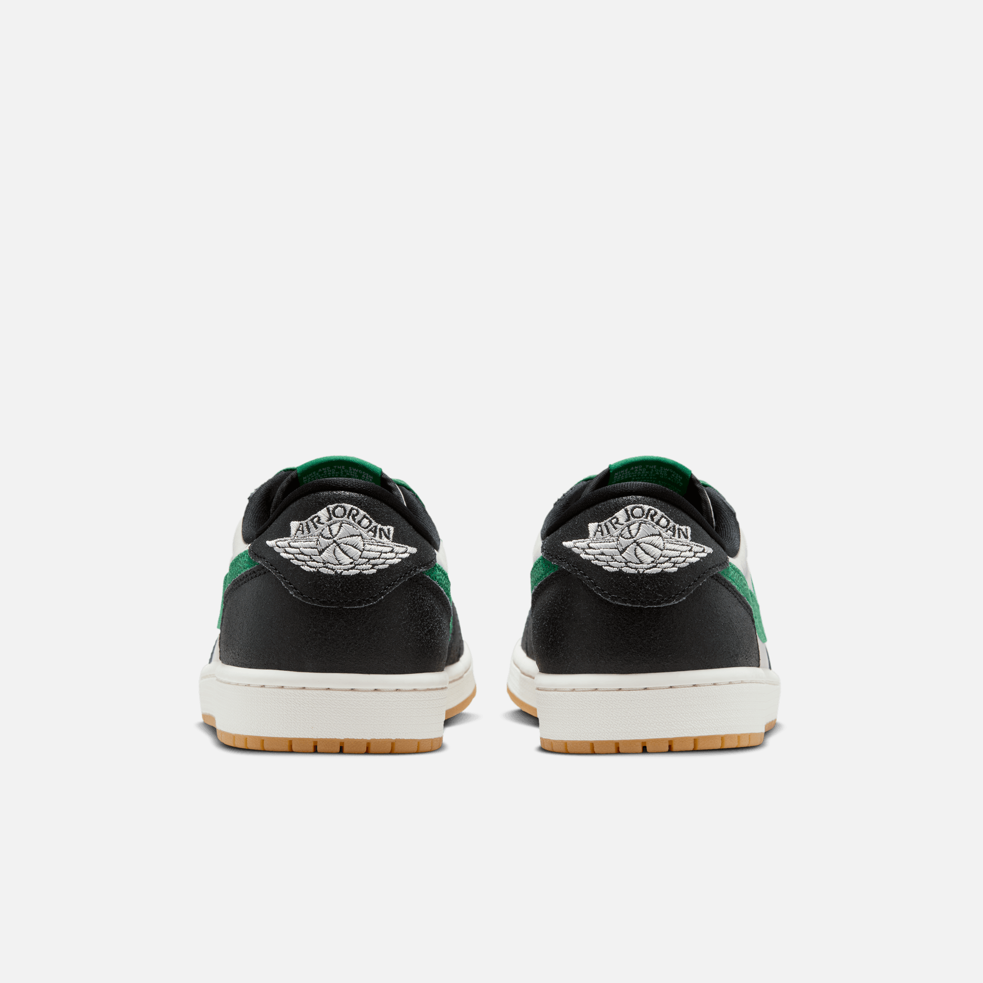 Air Jordan 1 Retro Low OG Phantom and Pine Green